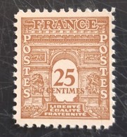 Type Arc De Triomphe N° 622 Neuf - 1944-45 Arc De Triomphe