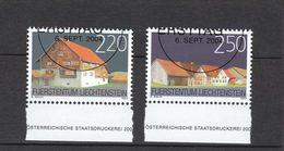 Liechtenstein   Gebraucht 1355-1356 Ortsbildschutz - Used Stamps