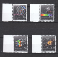 Liechtenstein   Gestempelt    1357-1360  Wissenschaften - Used Stamps