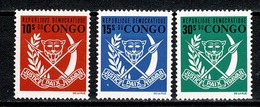 Rep. Congo 1969 OBP/COB 693/695** MNH - Neufs