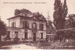 95 / PISCOP  / PRES SAINT-BRICE-SOUS-FORET  / PLACE DE LA MAIRIE /  ANIMEE - Pontcelles