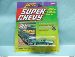 Johnny Lightning - CHEVROLET CHEVY BEL AIR 1957 - 1999 Super Chevy 1/64 - Altri & Non Classificati