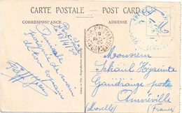 Carte En Franchise Obl Corr D Armées Port Said - Storia Postale