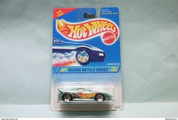 Hot Wheels - CHEVROLET CAMARO RACER 1993 Baldwin - 1995 Racing Metals - Collector 338 HOTWHEELS US Long Card 1/64 - HotWheels