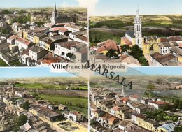 CPSM  Villefranche D'Albigeois Multivues - Villefranche D'Albigeois