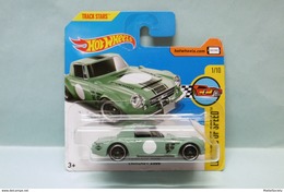 Hot Wheels - DATSUN FAIRLADY 2000 Vert D'eau - 2017 Legends Of Speed HOTWHEELS Short Card EU 1/64 - HotWheels