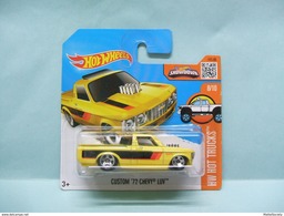 Hot Wheels - '72 CHEVROLET CHEVY LUV CUSTOM 1972 - 2016 HW Hot Trucks HOTWHEELS EU Short Card 1/64 - HotWheels