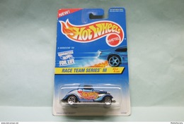 Hot Wheels - '34 FORD 3-WINDOW 1934 - 1997 Race Team III - Collector 535 HOTWHEELS US Long Card 1/64 - HotWheels