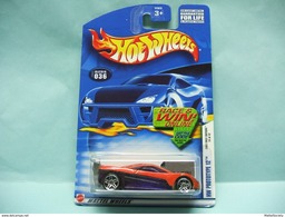 Hot Wheels - HW PROTOTYPE 12 - 2002 First Editions - Collector N°36 - Race & Win Card HOTWHEELS US Long Card 1/64 - HotWheels