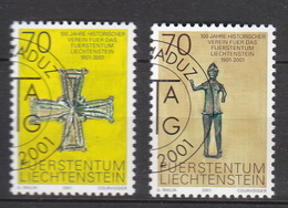 Liechtenstein  Gestempelt  1266-1267 Historischer Verein - Oblitérés