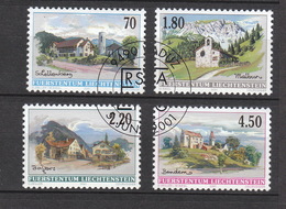 Liechtenstein  Gestempelt  1262-1265 Dorfansichten - Oblitérés