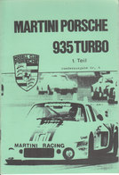 AD298 Porsche Modell Club, Clubzeitschrift, Sonderausgabe Nr. 4 U. 5, Porsche 935 Turbo, Neuwertiger Zustand, Deutsch - Automobili & Trasporti