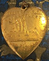 New Zealand US Medal Commemorating American Fleet's Visit To NZ 1908 - Sonstige & Ohne Zuordnung