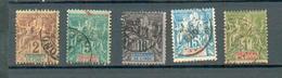 INDE 304  - YT 2-4-5-6-13 ° Obli - Used Stamps