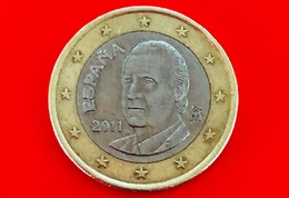 SPAGNA - 2011 - Moneta - Ritratto Del Re Di Spagna Juan Carlos I - Euro - 1.00 - Slovénie