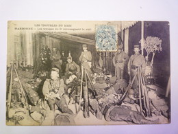 GP 2019 - 764  NARBONNE  (Aude)  :  Les Troupes Du 9è Bivouaquant La Nuit Boulevard Gambetta   1907   XXX - Narbonne