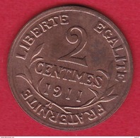 France 2 Centimes 1911 - SUP/FDC - Altri & Non Classificati