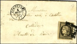 Grille / N° 3 Belles Marges Càd T 15 COMMENTRY (3). 1850. - TB. - 1849-1850 Cérès