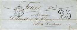 Càd (HS) PARIS (HS) 60 1 JUIL. 50 Taxe 25 DT 1er Jour Du Changement De Tarif Et De La Taxe 25. - SUP. - R. - 1849-1850 Ceres