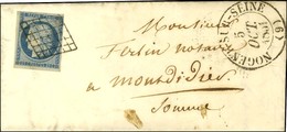 Grille / N° 4 Càd T 13 NOGENT-SUR-SEINE (9). 1851. - SUP. - 1849-1850 Cérès