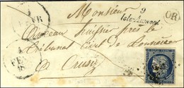 PC 1543 / N° 4 Cursive 9 / Isle-Aumont Dateur A. 1853. - TB. - 1849-1850 Ceres