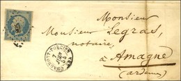 PC 825 / N° 10 Càd T 15 CHAUMONT-PORCIEN (7). 1854. - TB. - 1852 Louis-Napoleon