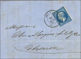 Càd Sarde AIX-LES-BAINS / N° 14 (def). 1860. - TB. - 1853-1860 Napoléon III