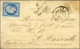 PC 2822 / N° 14 Càd T 15 GAP (4) Cursive 4 / La Saulce / Les Alpes. 1855. - TB. - 1853-1860 Napoleon III