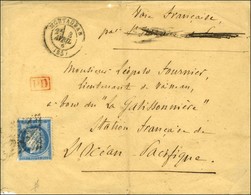 GC 2429 / N° 60 Càd T 17 MONTAUBAN Sur Lettre Adressée Au Tarif De La Correspondance Militaire à Bord De La Galissonnièr - 1871-1875 Cérès