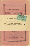 Càd TOULOUSE / N° 63 Paire Sur Journal Entier LE MESSAGER DU COEUR DE JESUS Pour St Saturnin Les Apt (envoi D'éditeur De - 1876-1878 Sage (Type I)