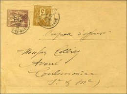 Càd / N° 85 + 86 Sur Papier D'affaires Adressé à Coulomiers. - TB / SUP. - 1876-1878 Sage (Type I)