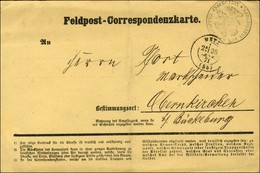 Càd T 17 METZ (55) 28 JANV. 71 Sur Carte De Correspondance Pour Obernkirchen. - TB. - Guerre De 1870