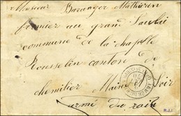 Càd ARMEE DU RHIN / Qr Gl 3e CORPS 2 AOUT 70 Sur Lettre Avec Texte Pour Le Maine Et Loire. - TB. - R. - Oorlog 1870