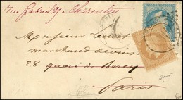 Lettre Avec Texte Daté De Rueil Le 2 Avril 1871 Entrée Dans Paris Par Agence. GC 3240 / N° 29 Càd T 16 RUEIL (72) + N° 2 - War 1870