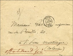 Càd PARIS (60) 26 AVRIL 32 Sur Lettre Pour St Pierre De La Martinique. Au Recto, Rare Mention Manuscrite '' Affranchisse - Maritieme Post