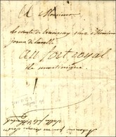 Lettre Avec Texte Daté De Toulouse Le 3 Décembre 1816 Pour Fort Royal Ile Martinique. Au Verso, Mention Manuscrite D'ach - Maritime Post