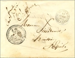 FORT DE FRANCE MARTINIQUE / * 13 AVRIL 1852 Sur Lettre Adressée En Franchise à St Esprit. - TB / SUP. - R. - Maritieme Post