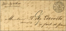 Càd MARTINIQUE / FRANCOIS Taxe Tampon 3 Sur Lettre Avec Texte Adressée à Fort De France. 1879. - SUP. - R. - Maritieme Post