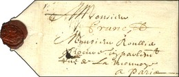Lettre Avec Texte Daté De Troyes Le 13 Juillet 1681 Pour Paris. Au Recto, Mention Manuscrite '' Franc ''. - TB / SUP. -  - ....-1700: Voorlopers