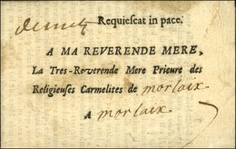 '' De Metz '' Sur Lettre En Franchise Des Carmélites. 1731. - TB / SUP. - 1701-1800: Précurseurs XVIII