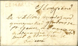DE MARLE Rouge (L N° 1). 1757. - TB. - R. - 1701-1800: Précurseurs XVIII