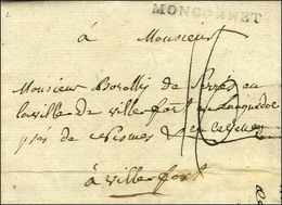 MONCORNET (L N° 1) Sur Lettre Sans Texte Daté Du 4 Août 1789. - TB. - R. - 1701-1800: Precursors XVIII