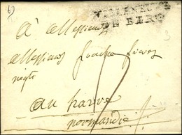 VILLENEUVE / DE BERG (L N° 4) Sur Lettre Avec Texte Daté. 1791. - TB. - 1701-1800: Voorlopers XVIII
