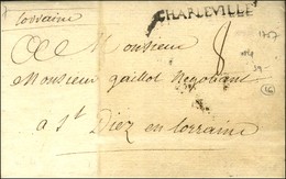 CHARLEVILLE (L N° 4) Sur Lettre Avec Texte Daté 1757. - TB / SUP. - 1701-1800: Voorlopers XVIII