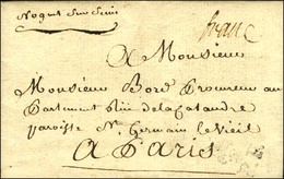 '' Nogent Sur Seine '' + '' Franc '' (L N° 4) Sur Lettre Avec Texte Daté 1788. - TB / SUP. - R. - 1701-1800: Precursors XVIII