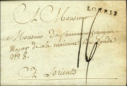 LORRIS (L N° 1) Sur Lettre Avec Texte Daté 1787. - TB / SUP. - 1701-1800: Precursors XVIII