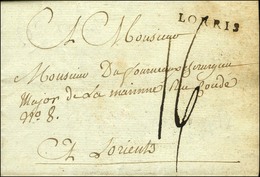 LORRIS (L N° 1) Sur Lettre Avec Texte Daté 1787. - TB / SUP. - 1701-1800: Précurseurs XVIII