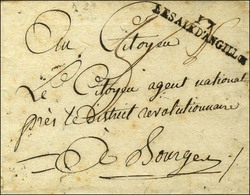 17 / LES AIX D'ANGILLON Sur Lettre Sans Texte. - TB / SUP. - 1801-1848: Précurseurs XIX