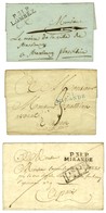 Lot De 3 Lettres : 31 / MIRANDE Bleu, P.31.P. / MIRANDE Et P.31.P. / LOMBEZE. - SUP. - 1801-1848: Precursors XIX