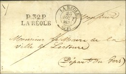 P.32.P. / LA REOLE Càd T 13 LA REOLE (32). 1831. - SUP. - 1801-1848: Voorlopers XIX